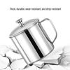 Thickened 304 Stainless Steel Mug with Lid and Handle