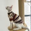 Sphynx Devon Cat Hairless Short Sleeve Two-legged Clothes Slim Fit Pet Clothing