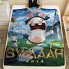 1PC Rabbids Invasion Bliss Blanket, High quality Comfortable for All Seasons, Home Decor, Warmth and Comfort