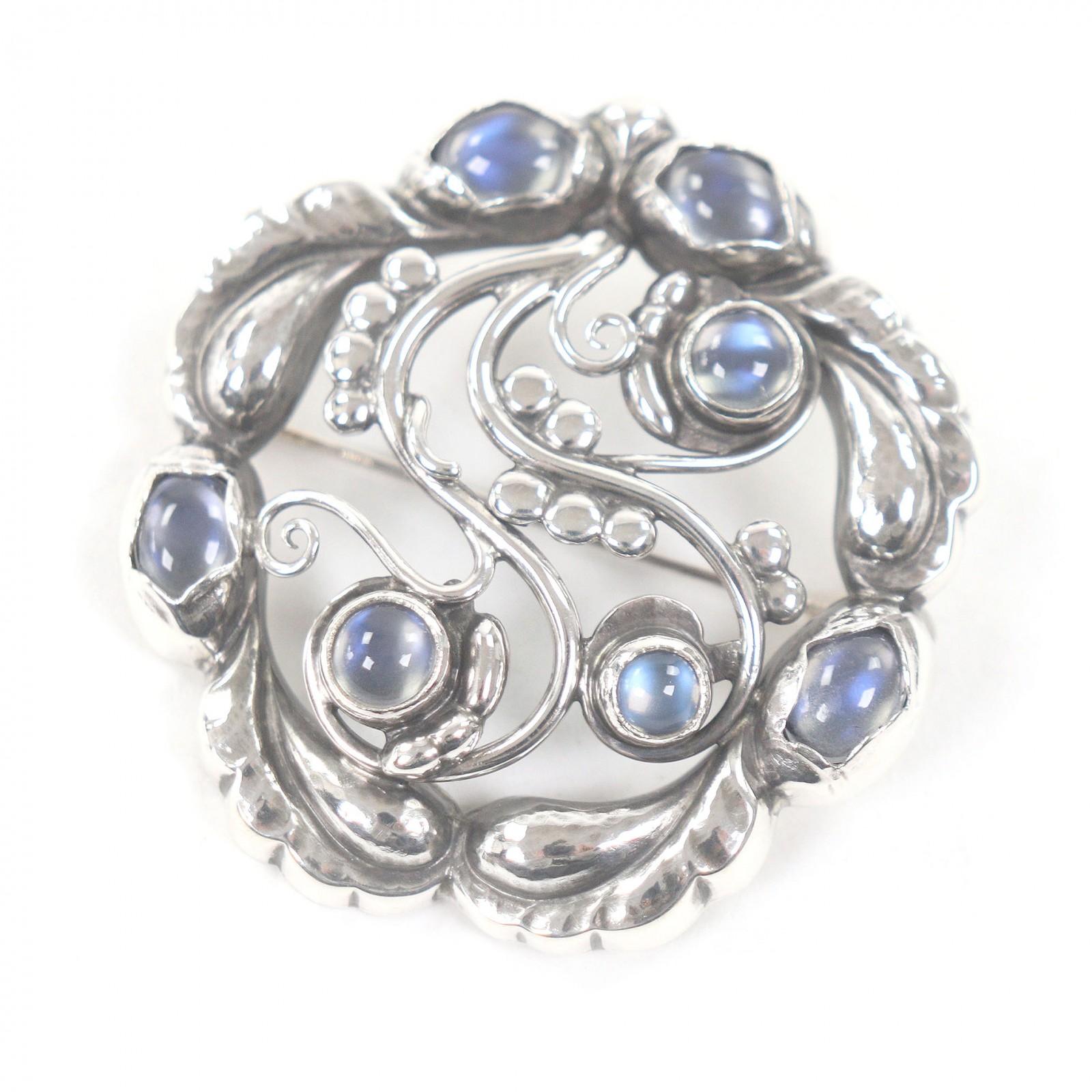 

Чудова брошка Georg Jensen 159 Blossom Срібло SV925 Жіноча Вживана