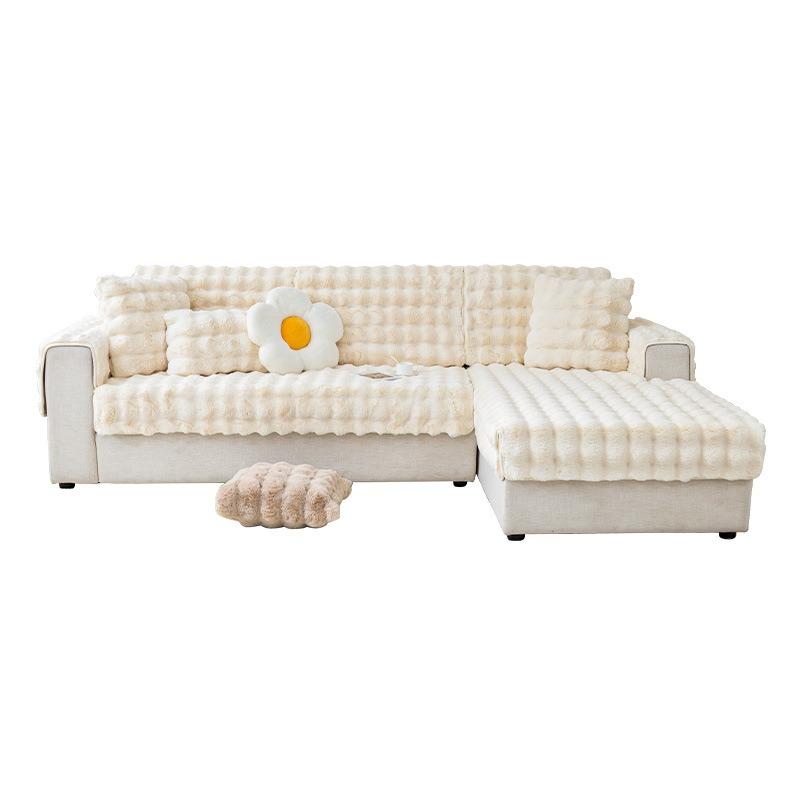 

Плюшевая подушка для дивана, зимняя подушка, утолщенный кожаный чехол для дивана, специальная подушка для сиденья, осенне-зимний чехол, полотенце 70*70cm