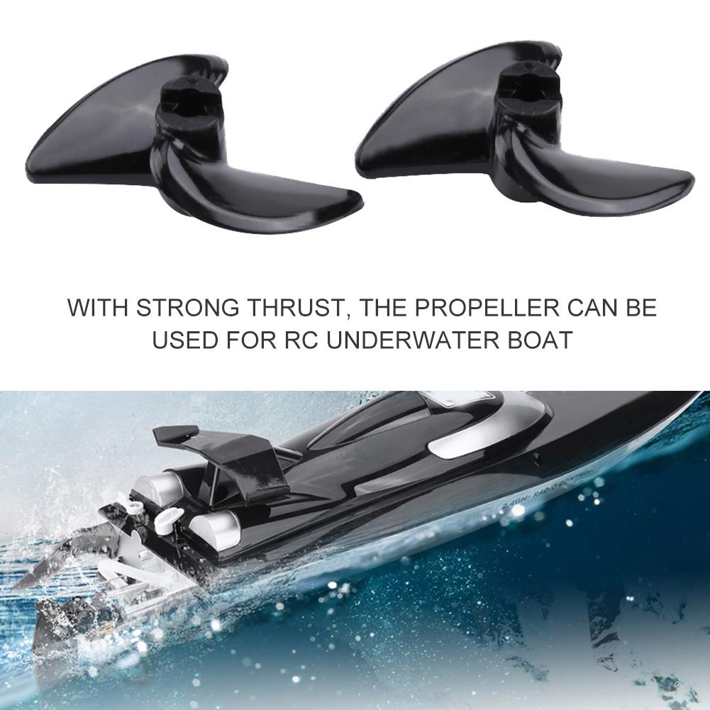 Electric RC OBoat Accessory 4*40mm CNC 2Blade Half Immersion Propeller (2 Pairs)