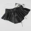 PU Leather Female Waistband Dress Girdle Wide Waist Belt Personality Cummerbunds with Skirt  Women