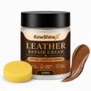 Brown Leather Cream - Color and Scratch for Car Seats, Furniture and Shoes