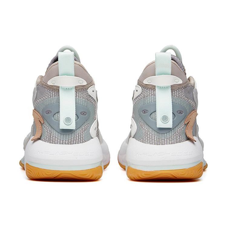 New Anta Berserk 3 Wear Resistant Slip Resistant Low Top Performance Basketball Shoes Men's Gray 112131601-6