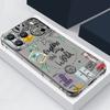Travel Route Pattern Phone Case For iPhone 17e 17 16 15 14 Pro Max 14 13 Pro 16 Shockproof Clear TPU Soft Card Slot Pocket Cover
