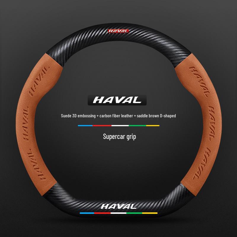 Haval Lenkradbezug für Shenshou H9, Big Dog, H6 National Tide Edition, M6, Chitu, F7X - Wildleder-Finish