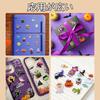 Ginhkok Halloween Puku Puku 190 3D Decorative Reward Schedule Cute Diary Stickers, Pieces, Stickers, Stickers, Pumpkin, Witch, Stickers, Pumpkin,