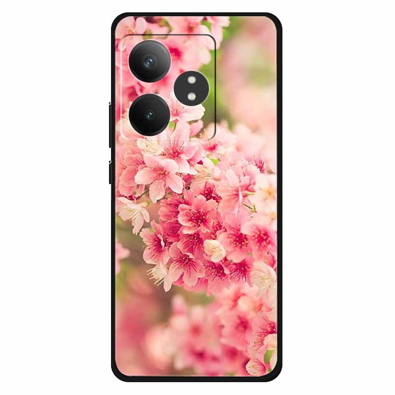 Funda For Realme GT 6T / GT 6 Cases Silicone Planet Painted TPU Soft Phone Back Cover For RMX3853 Protective Coque RMX3851  GT 6