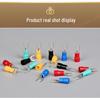 Zongyi SV2-4 U-Shaped European Pre-insulated Copper Terminal (1.5-2.5 Mm²)
