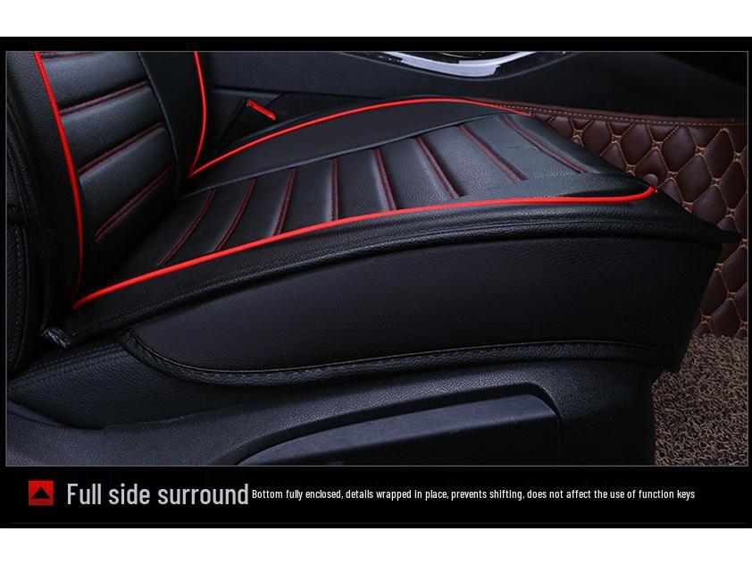 Universal 3D Full Leather Car Seat Cushion for All Seasons - Fits Sylphy, Haval H6/H2, Sagitar, Lavida, Baojun 560