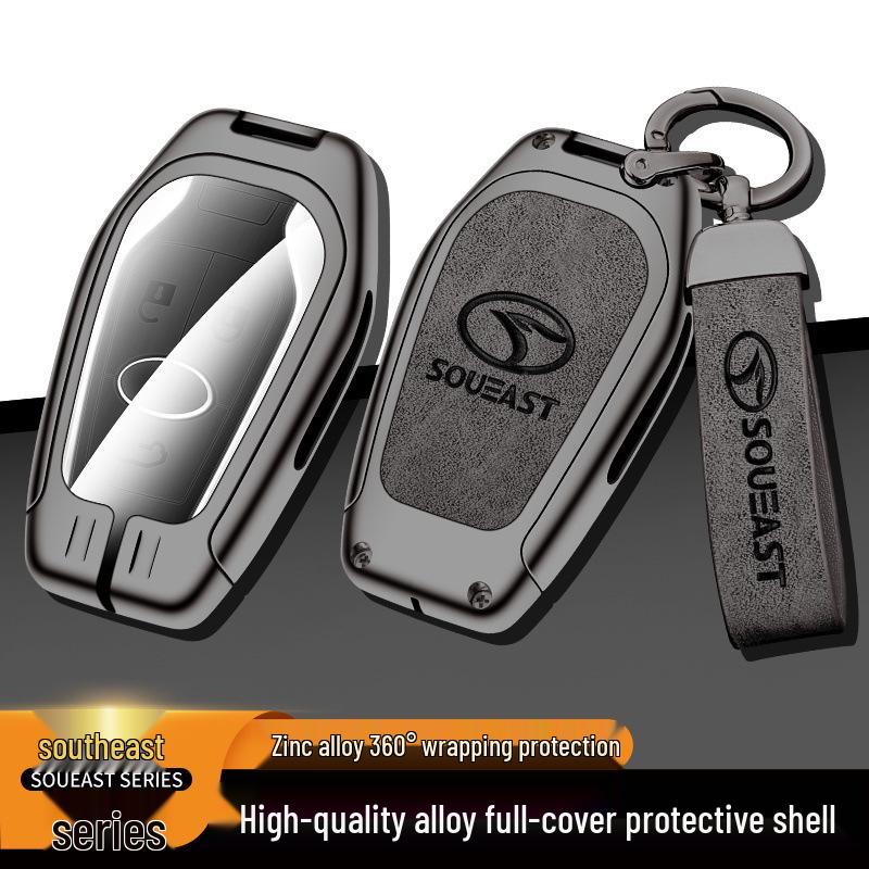 Southeast Key Shell Bag with Zinc Alloy Anti-Lost Buckle & Multifunctional Card Holder
