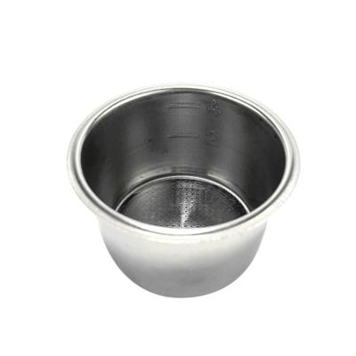 Cleaner Products Ciotola per tazza filtro per macchina da caffè in acciaio inossidabile da 51 mm per Delonghi EC5 EC7 EC9