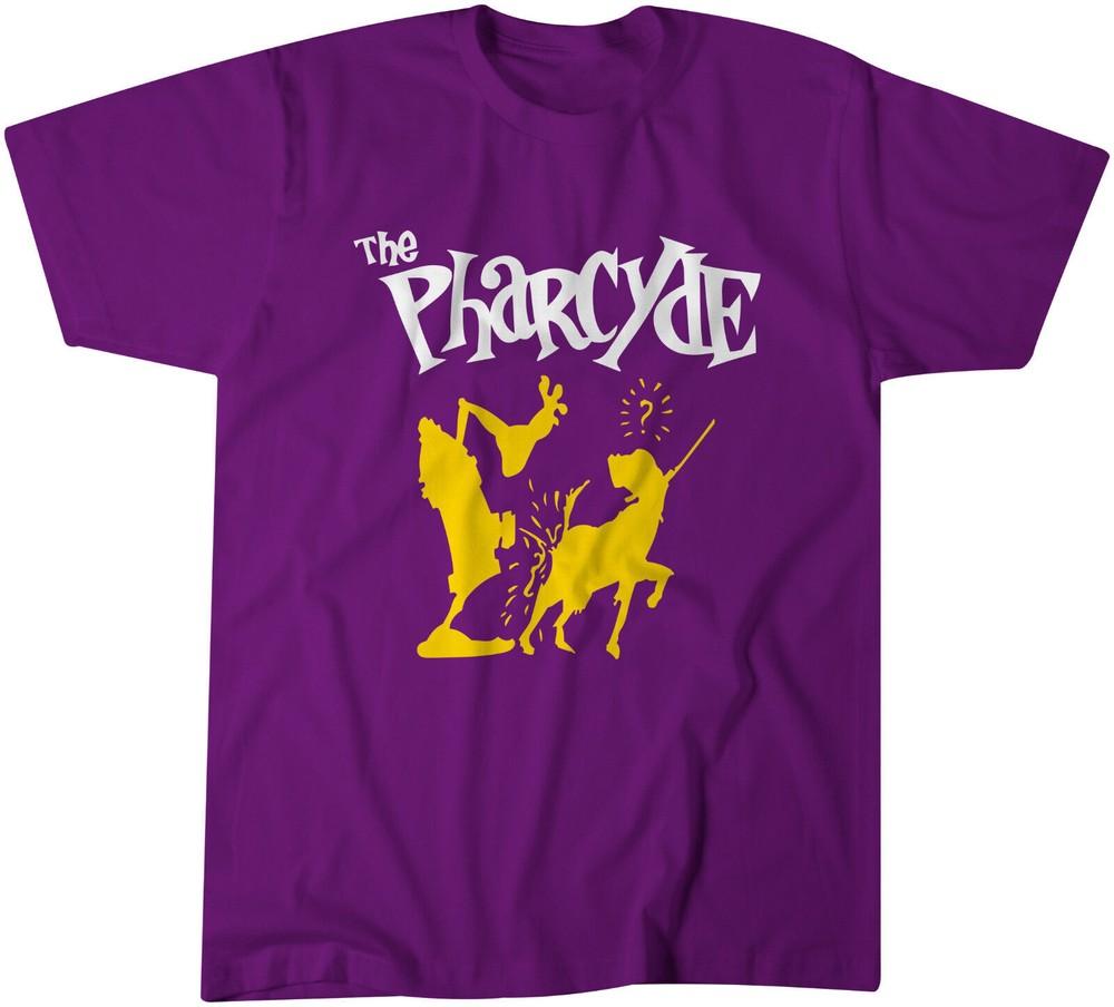 Vtg The Pharcyde Band Gift For Fans Cotton Purple All Size Unisex Shirt AP583 Unisex T-Shirt S