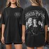 Maglietta da strega Hocus Pocus, T-shirt Sorelle Sanderson, Regalo Film di Halloween 2026, Regalo per Lei, Top Stagione Spettrale