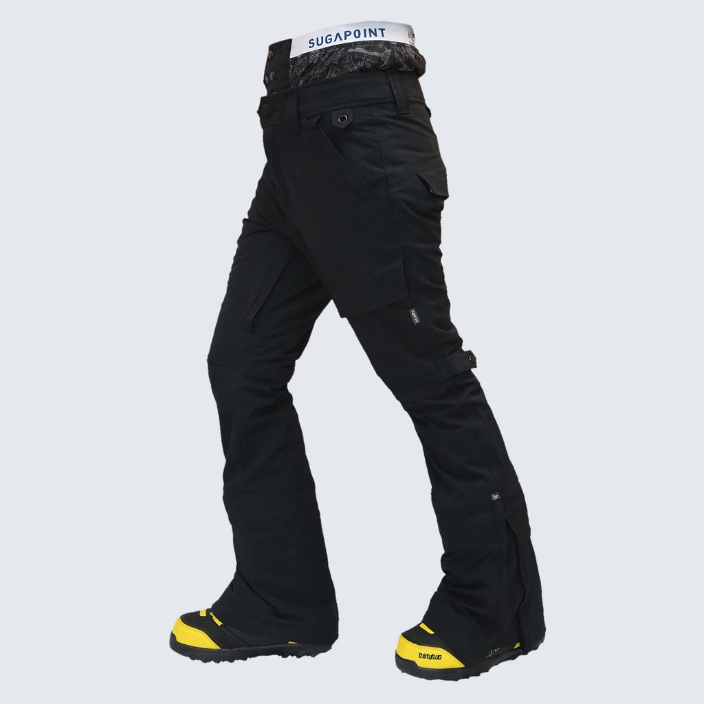 SUGAPOINT Women'S Slim Fit Board Pants Rider 59 Slim Wp - Black