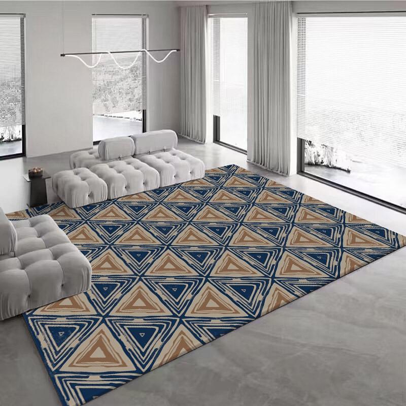 Fashionable and high-end carpet, living room sofa and coffee table carpet, light luxury Nordic minimalist carpet