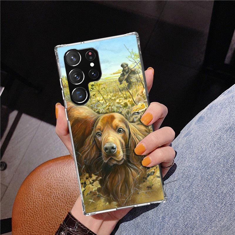 

Hunter Dog Hunting Phnoe Case for Samsung Galaxy S26 S25 Edge S23 S24 Ultra S22 Plus S21 S20 FE Unique Cover Soft Coque Galaxy S Samsung S24 Ultra