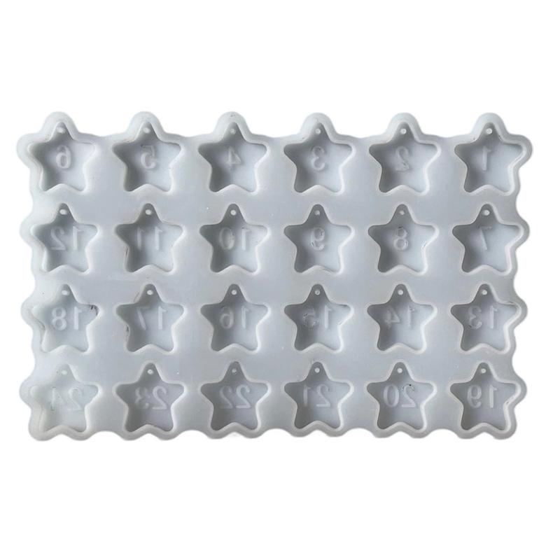 

Christmas Silicone Baking Mold Number Hanging For Handmade Gift Labels Holiday Decorations And Crafting Supplies 1