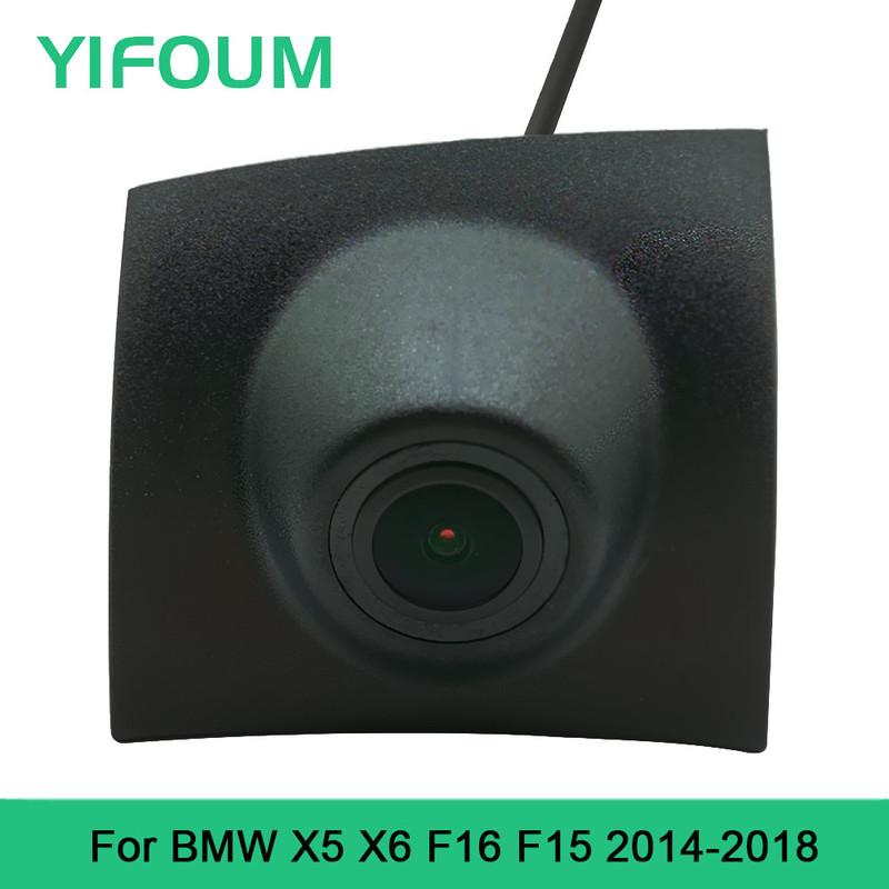 

YIFOUM HD CCD Car Front View Parking Night Vision Positive Waterproof Logo Camera For BMW X5 X6 F16 F15 2014 2015 2016 2017 2018