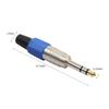 Mono/Stereo Microphone Plug 6.35mm Male Plug Female Audio Jack Connector