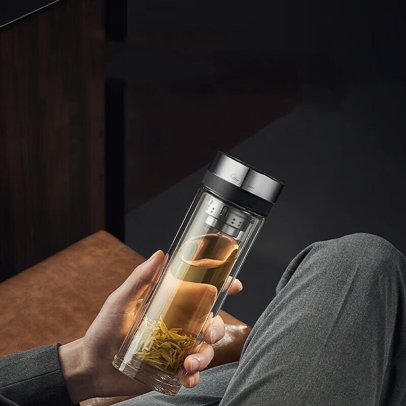 Fuguang FUyun Double-Layer Borosilicate Glass Water Cup