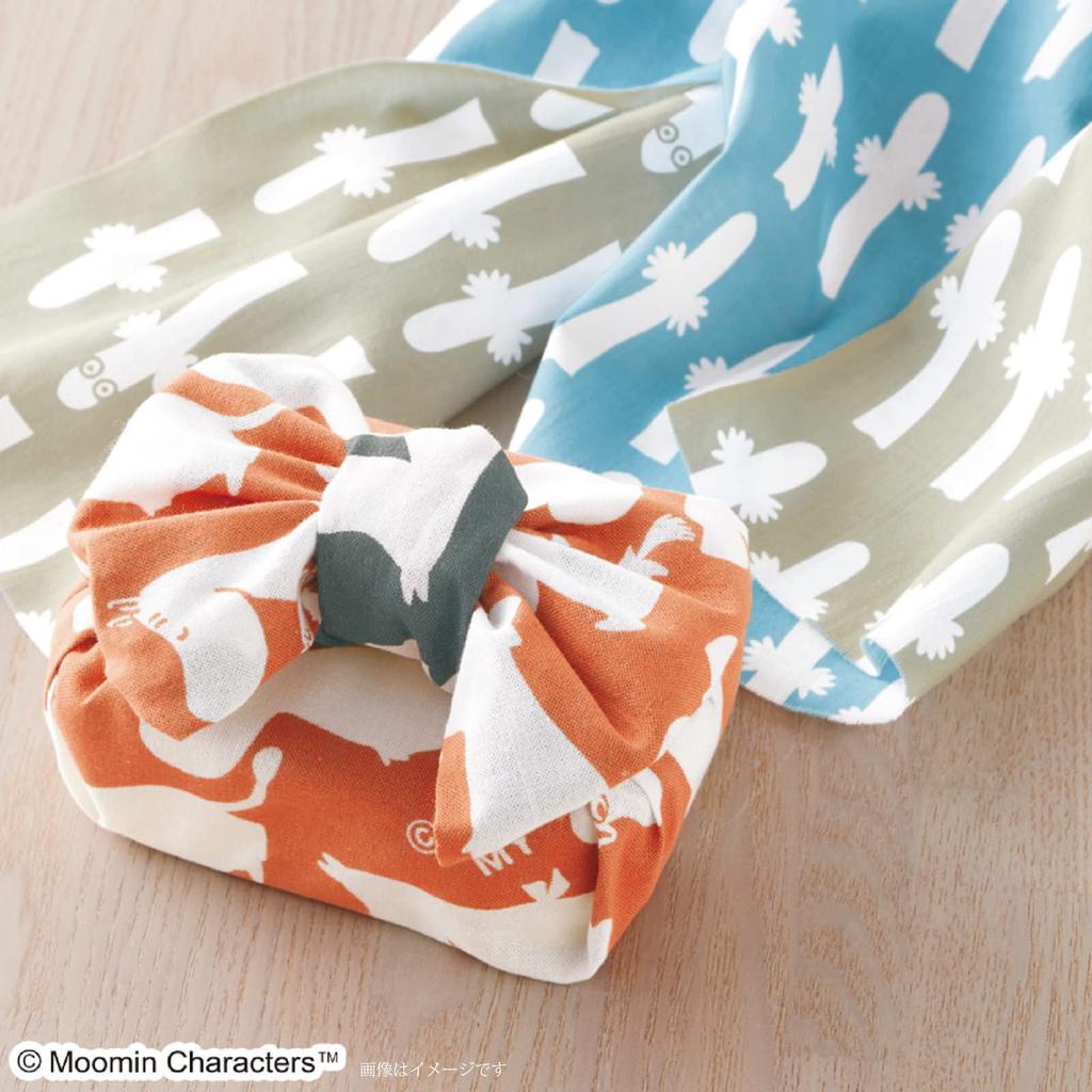 Miyamoto Handtuch Mumin Wendbar Blau und 33 x 90 Hergestellt in 51044 Handtuch, Hattifnatten, Grau, ca.. cm, Japan,