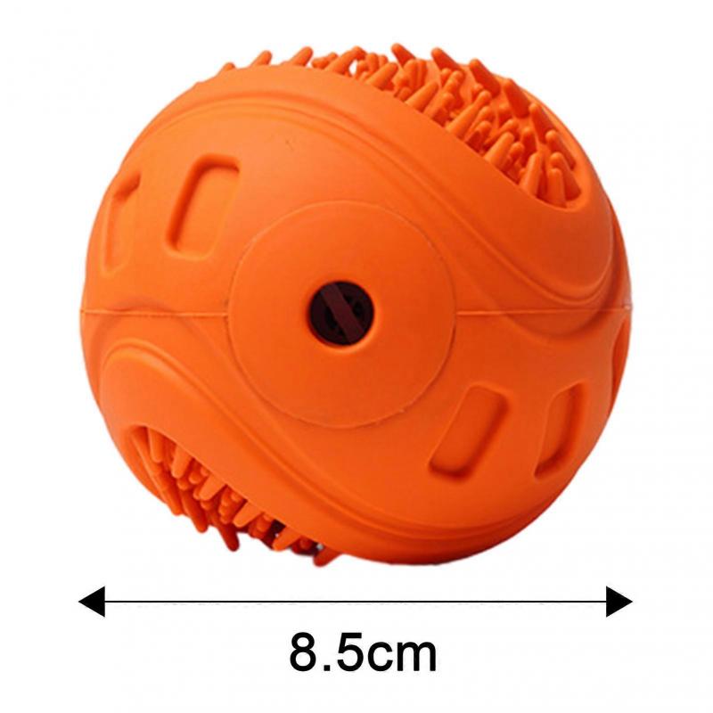 Indestructible Squeaky Dog Balls Interactive Dog Toys for Aggressive Chewers Large Medium Breed Tough Dog Chew Toys Outdoor Dog Toys