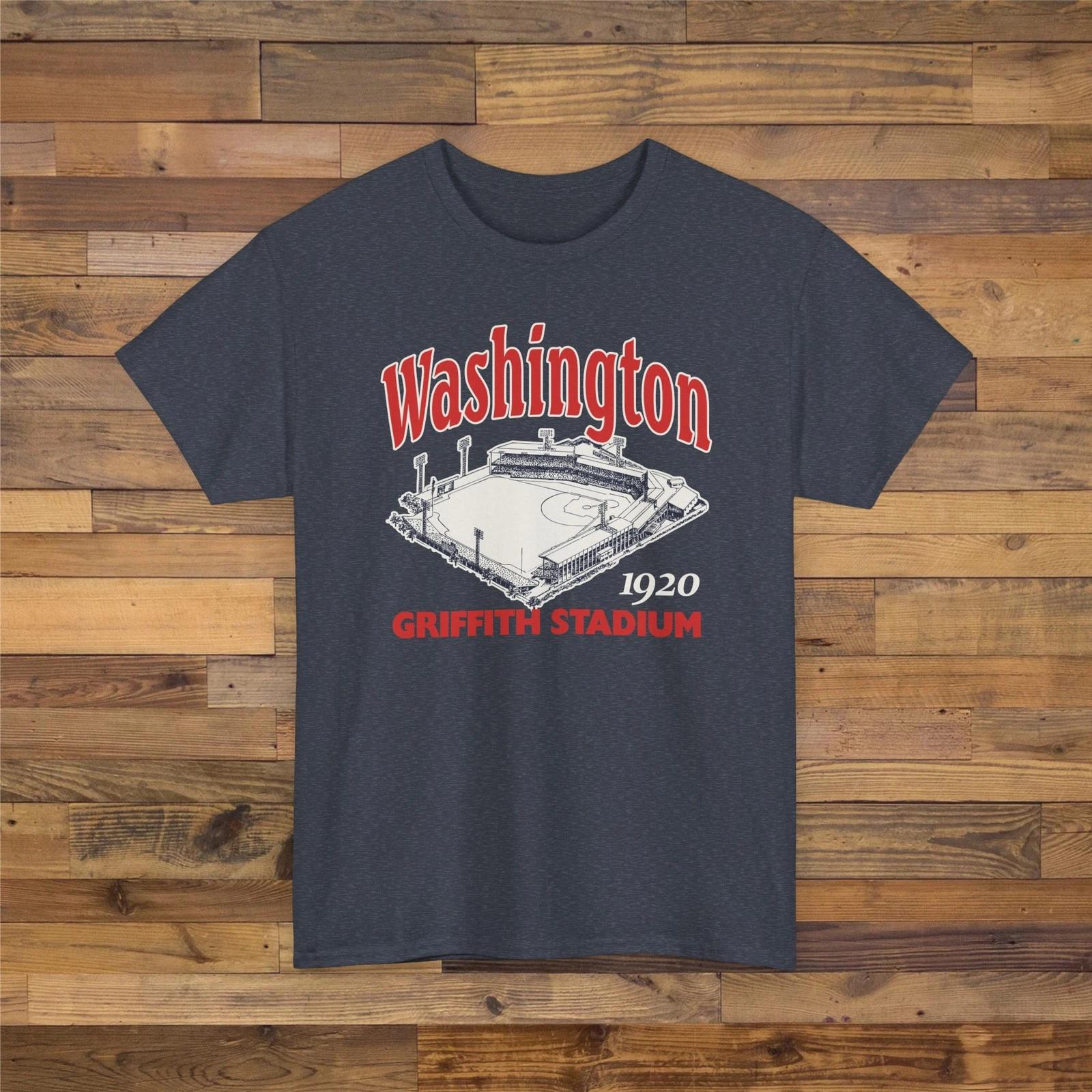 Griffith Stadium 1920 Ballpark T shirt - Washington Nationals Baseball 3XL
