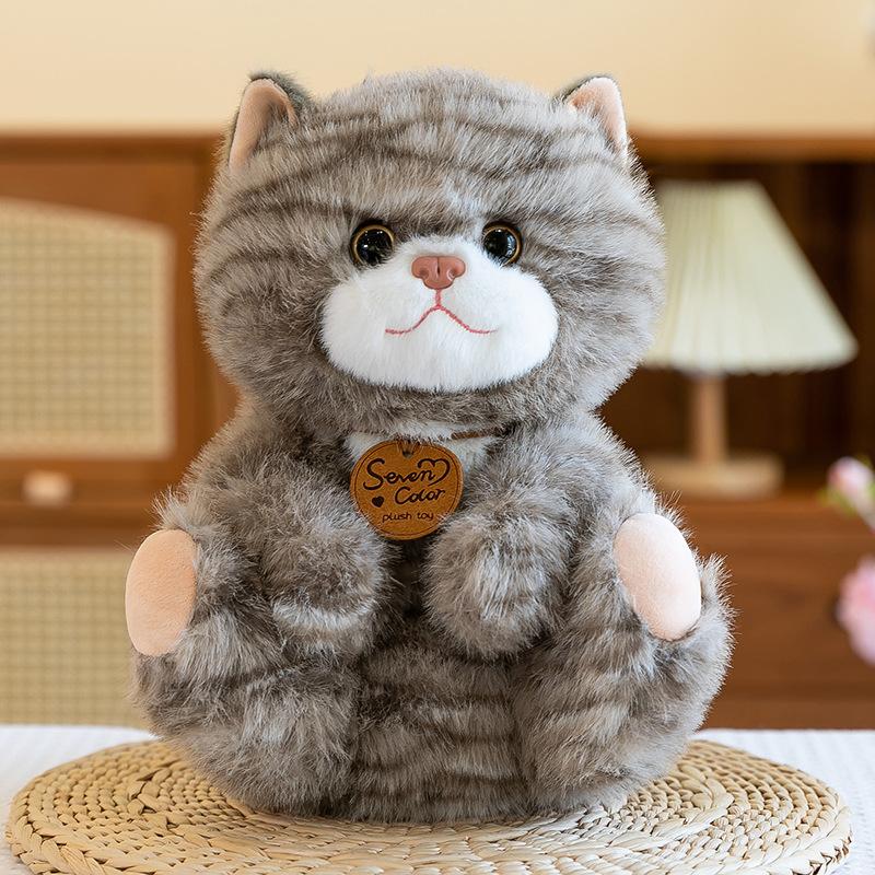 Cute lazy cat doll plush toy simulation cat rag doll doll for children