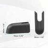 ACROPIX Rear Wiper Arm Nut Cover Cap for Nissan Compatible with Kicks Juke Black 1 Piece
