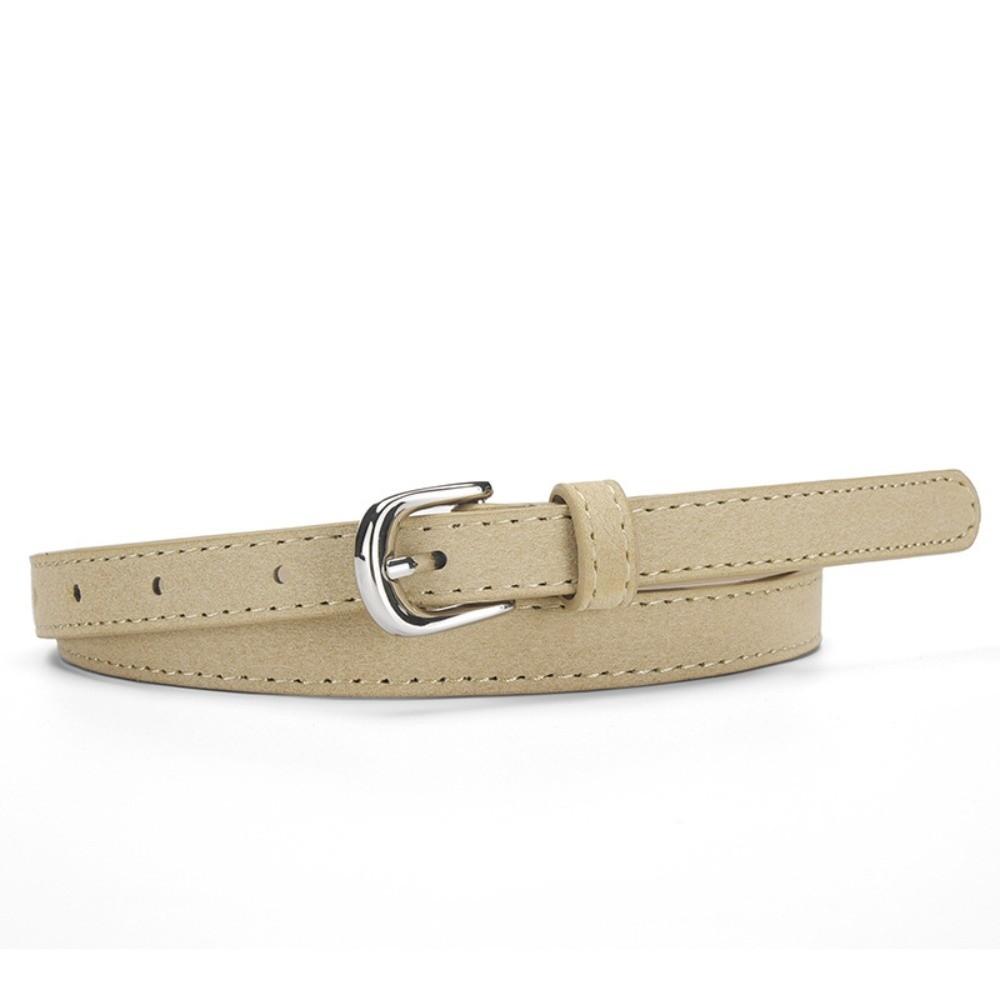 Luxury Design Business Waist Belt Casual Waistband Trendy Suede Leather Belt  For Women