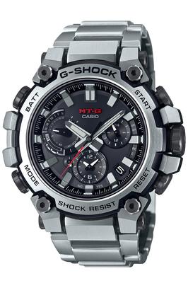 Orologio con Bluetooth Dotato di Radio Solare Argento [Casio] [Made Japan] MT-G MTG-B3000D-1AJF da Uomo