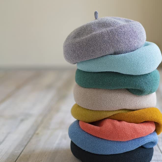 Nakota Pokopoko Letní Pevný Volný Námořnicky Modrý Baret, Baret, Dámský, Jaro/Léto, Chladivý, Barva, Neformální, Přírodní, Jednoduchý, Velikost,
