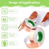 1pcs Length 20M Adhesive Conductive Coppers Foil Tape 3/5/6/8/10/12/15/20/30/50mm Double Sided Conduct Copper Foil Tapes