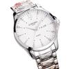 Longbo Men's Waterproof Luminous Korean Style Quartz Wristwatch with Double Calendar