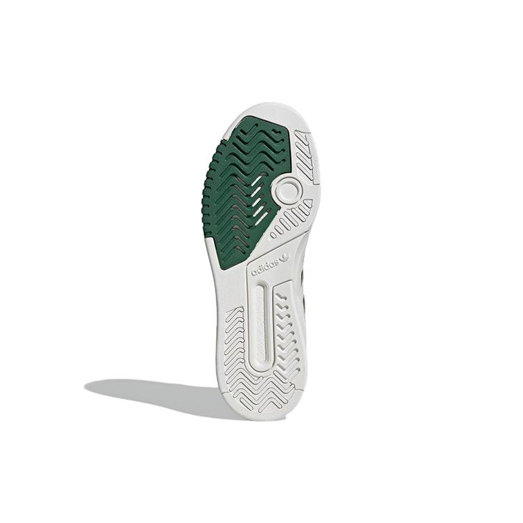 Adidas Originals Drop Step Low Classic Lightweight Durable Non-Slip Low-Top Skate Shoes Unisex Sneakers Gray White Green HP2229