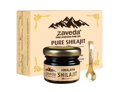 Zaveda 30g ρητίνη Shilajit, καθαρή και αυθεντική ρητίνη Himalayan Shilajit/Shilajeet, Βοηθά στην ενίσχυση της απόδοσης, δύναμη