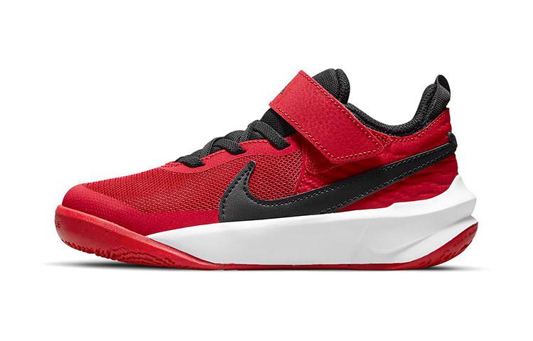 Nike Team Hustle D 10 Kids  Basketball Shoes Pre School CW6736-600 28