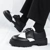 English-style Casual Casual Shoes Thick-soled Height-increasing Derby Shoes Simple Fashion Low-top Men's Shoes Zapatillas Hombre