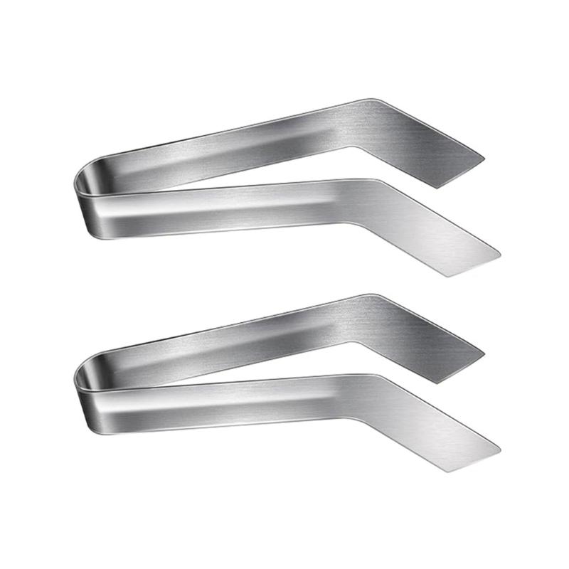 2pcs Seedling Transplants Tongs Stainless Steel Plant Transplants Pliers Garden Seedling Remove Reducing Root Damage