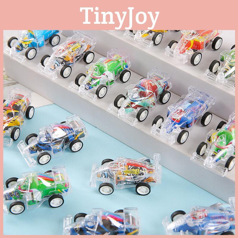 Mini Simulation Inertial Transparent Double Layer Graffiti Car Toy Children