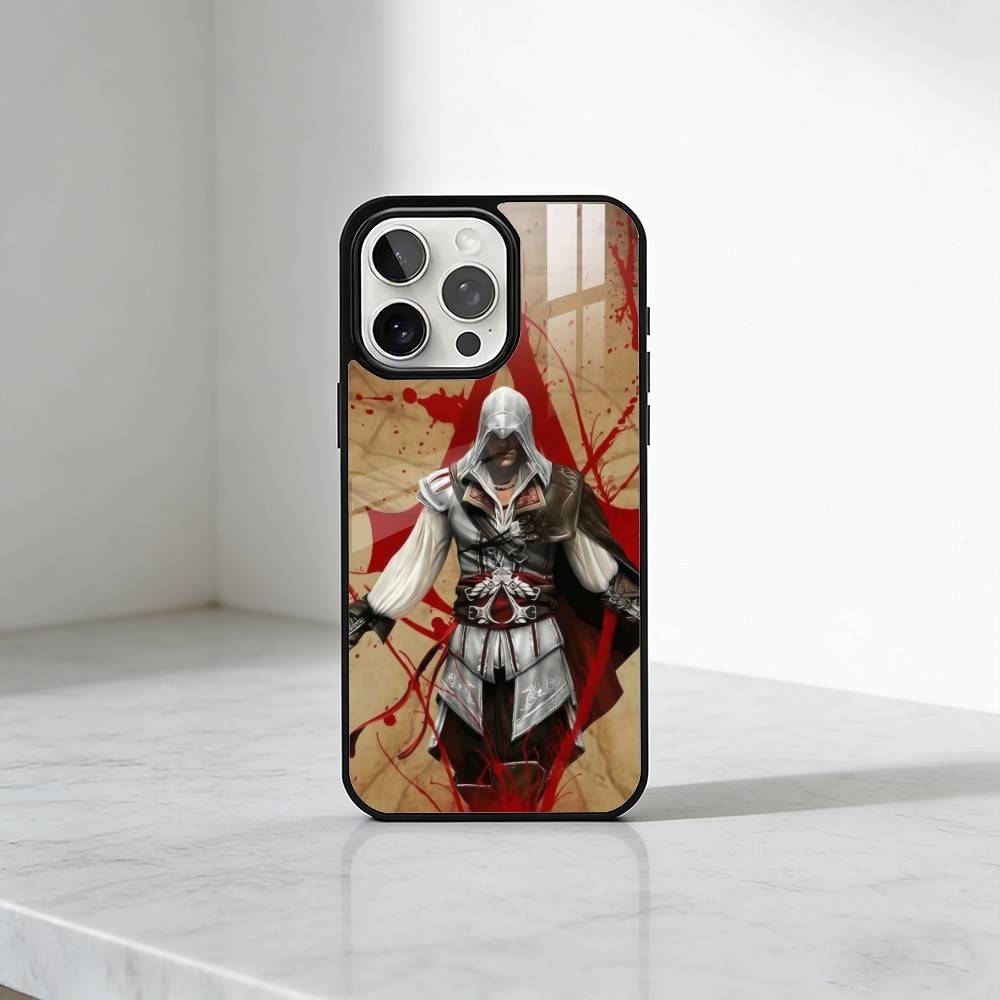 E-EzioS A-Ass-sin-s C-Creed-es Game Phone Case For iPhone17,16,15,14,13 Plus,Pro Max Magnetic For Magsafe Wireless Charging