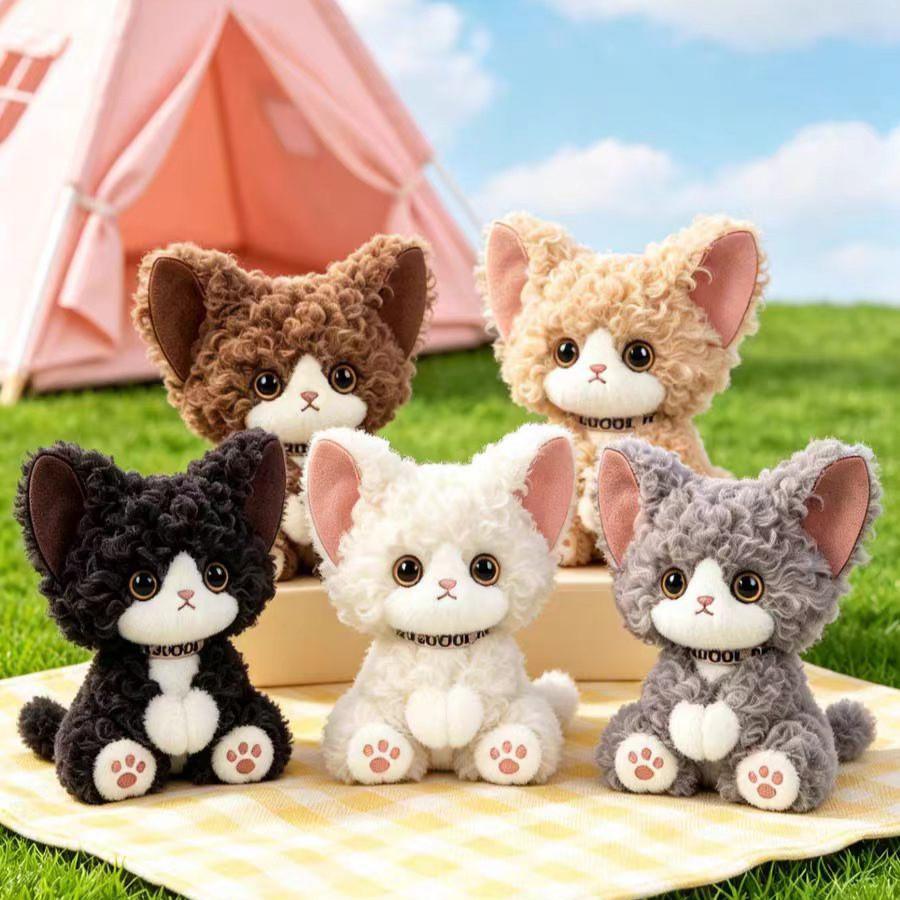 Plush Cat Toy With Pp Cotton Filling For Kids And Collectors