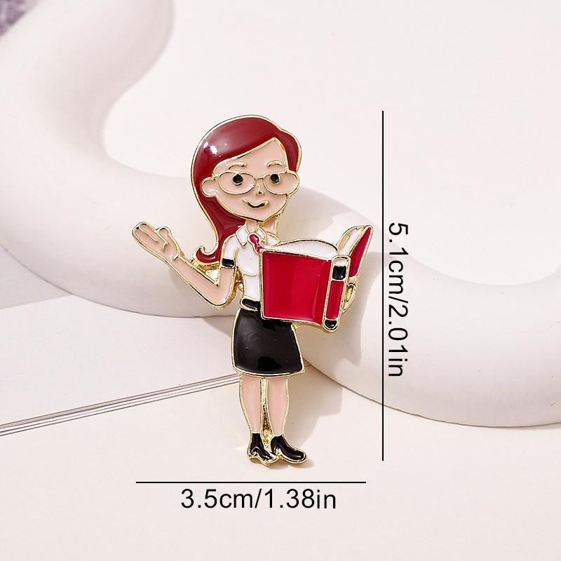 1 Stück Stoffzubehör Festivals Lehrer Krankenschwestern Polizist Geschenke für Freunde in verschiedenen Berufen Unisex