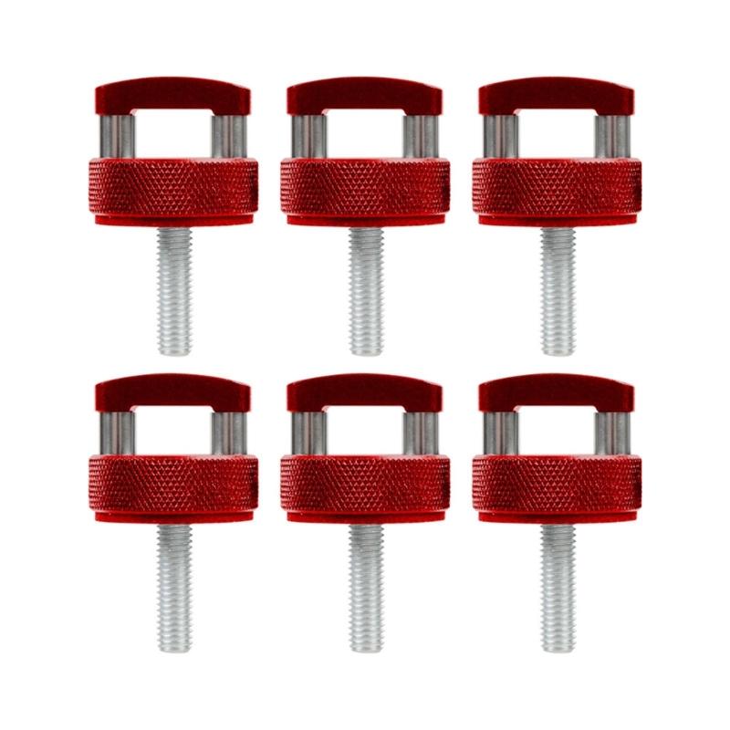 

High Durability Rustproof Aluminum Hard Top Mounting Screws with Built in D Rings Suitable for Secure And Rust Resistant