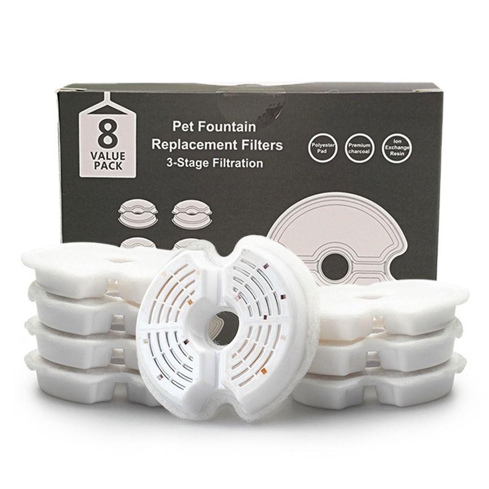Replacement Filterate Pet Fountian Filter Drinking Flower Water Filters Fountain Replacement Filter Cat