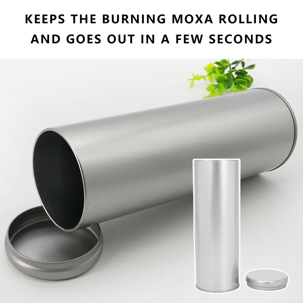 Stainless Steel Moxa Stick Extinguisher Moxa Roll Extinguisher Moxibustion Accessory