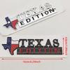 TEXAS EDITION Logo Emblem ABS Car Badge Trunk Sticker For Ford Jeep Chevrolet Ram GMC Dodge Cadillac Lincoln Tesla Accessories