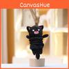 Stretching Dog Spring Cat Lobster Plush Toy Keychain Pendant Decorations Gifts